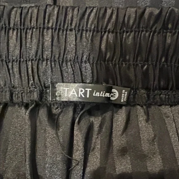 Black Striped Pajama Set - Picture 4 of 15